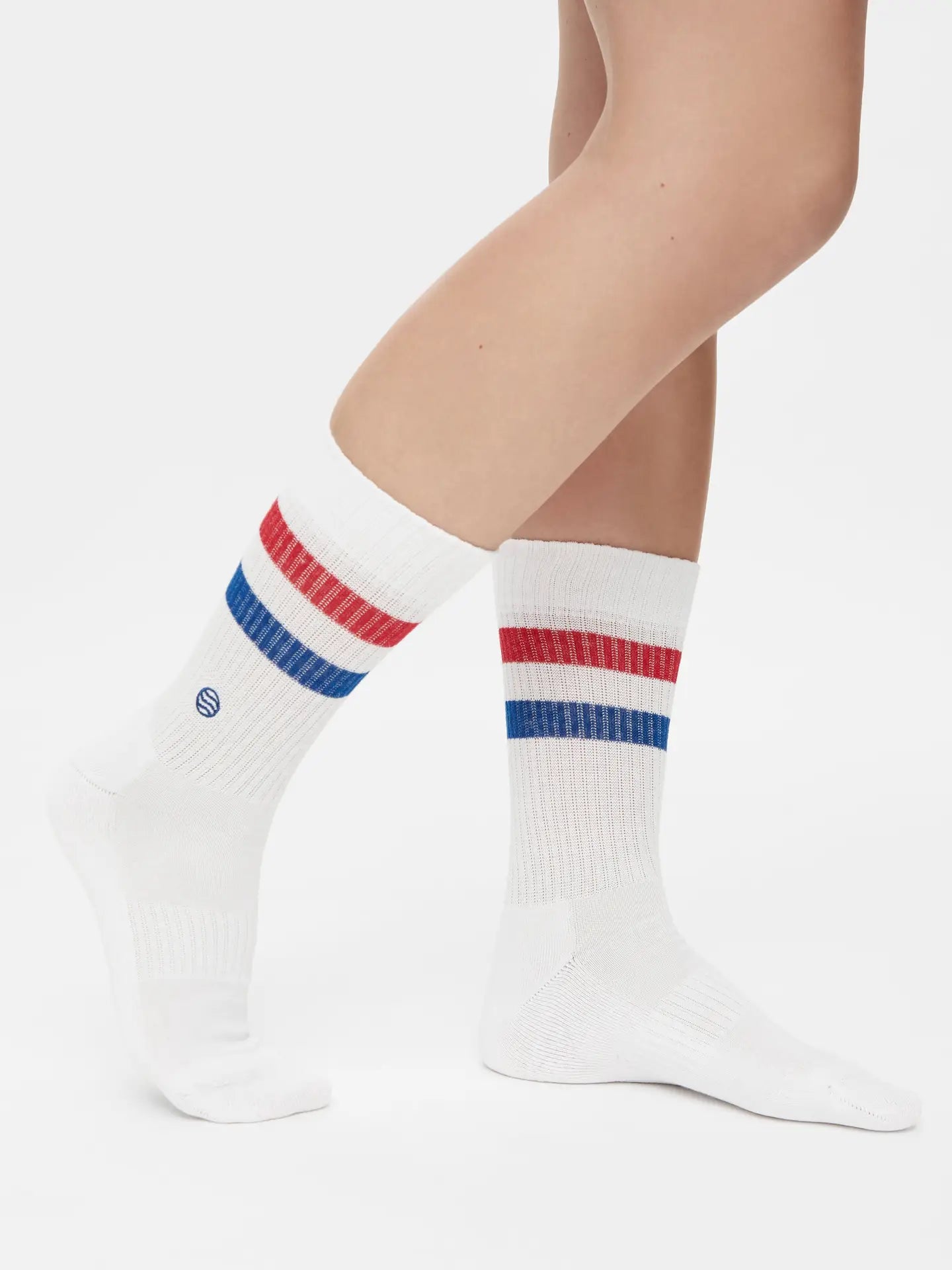 Retro Bio Socken weiß