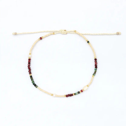 Giada Lestari Perlenfußkettchen