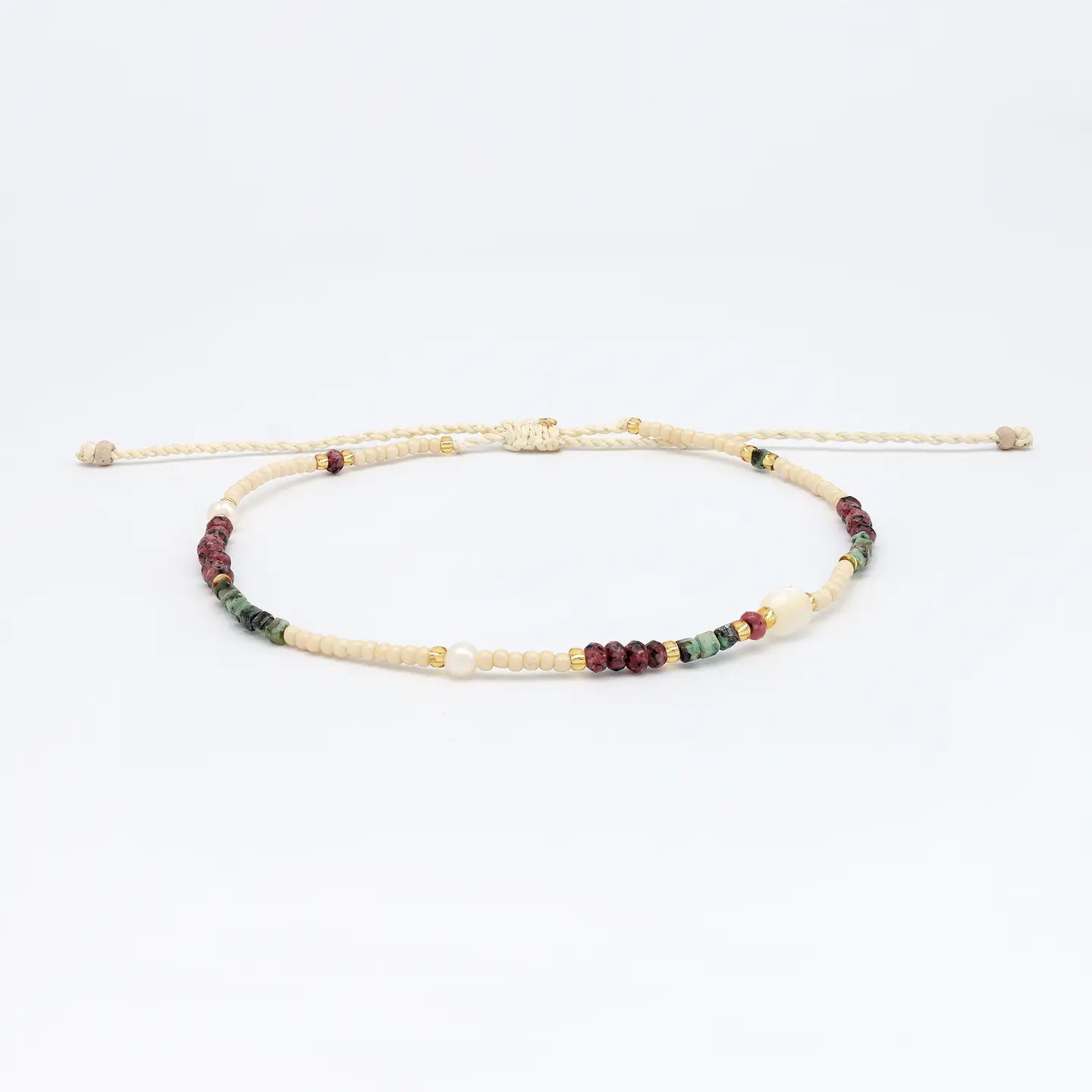 Giada Lestari Perlenfußkettchen