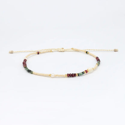 Giada Lestari Perlenfußkettchen