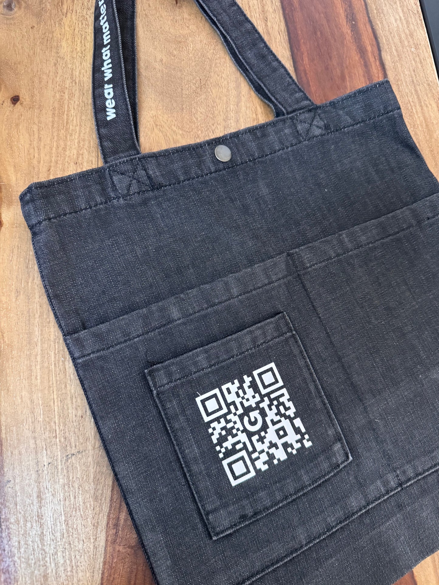 Denim Tote "Pocket Pants" - Style mit Sinn
