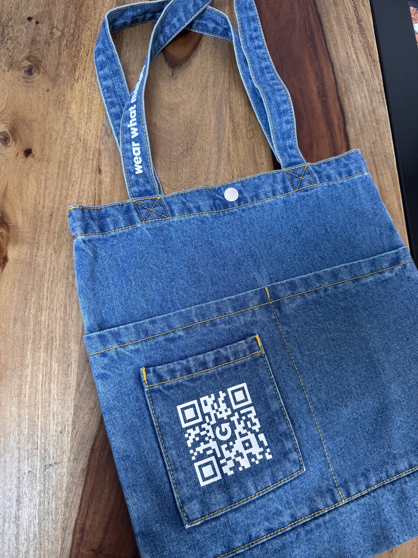 Denim Tote "Pocket Pants" - Style mit Sinn