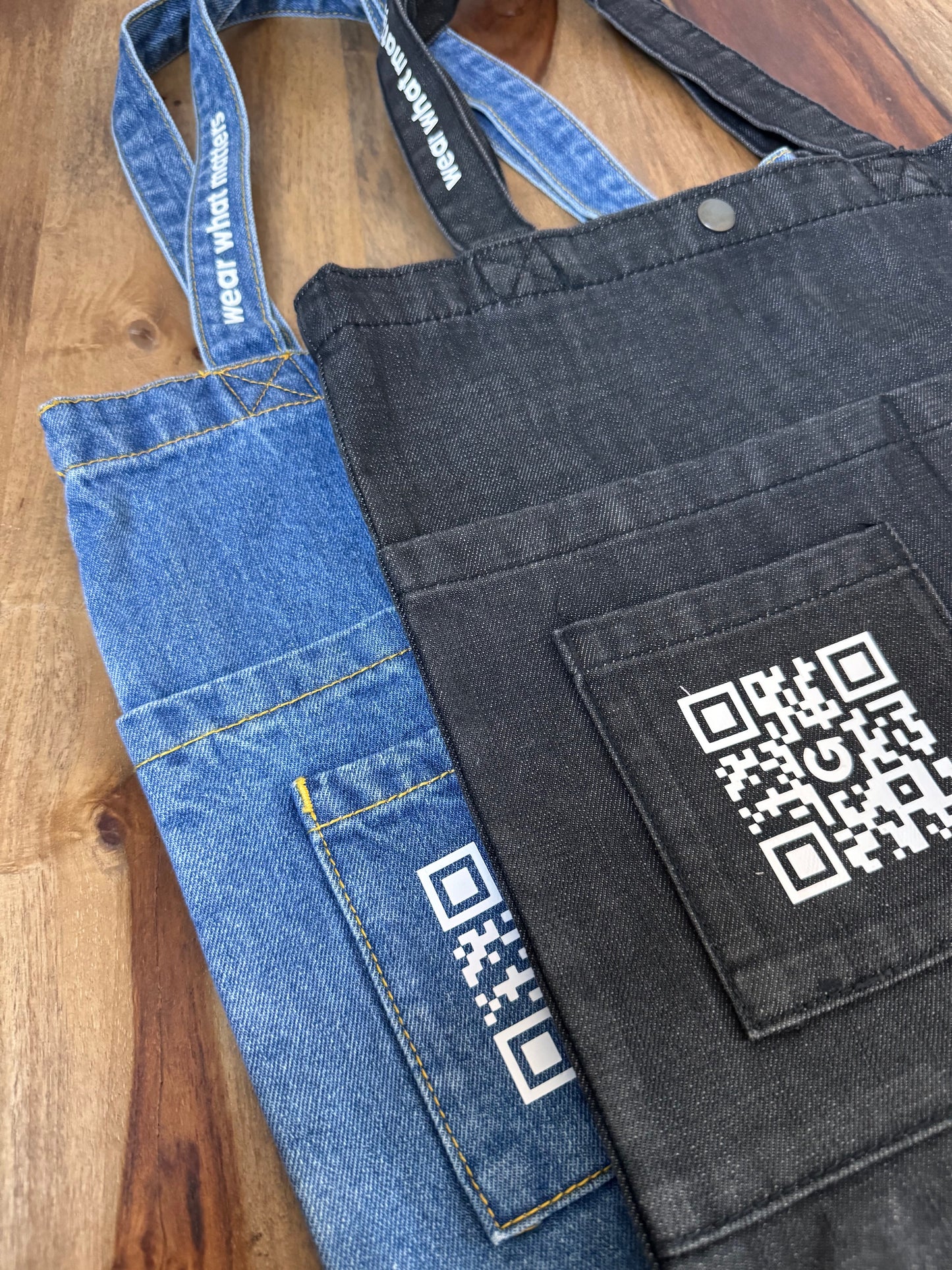 Denim Tote "Pocket Pants" - Style mit Sinn