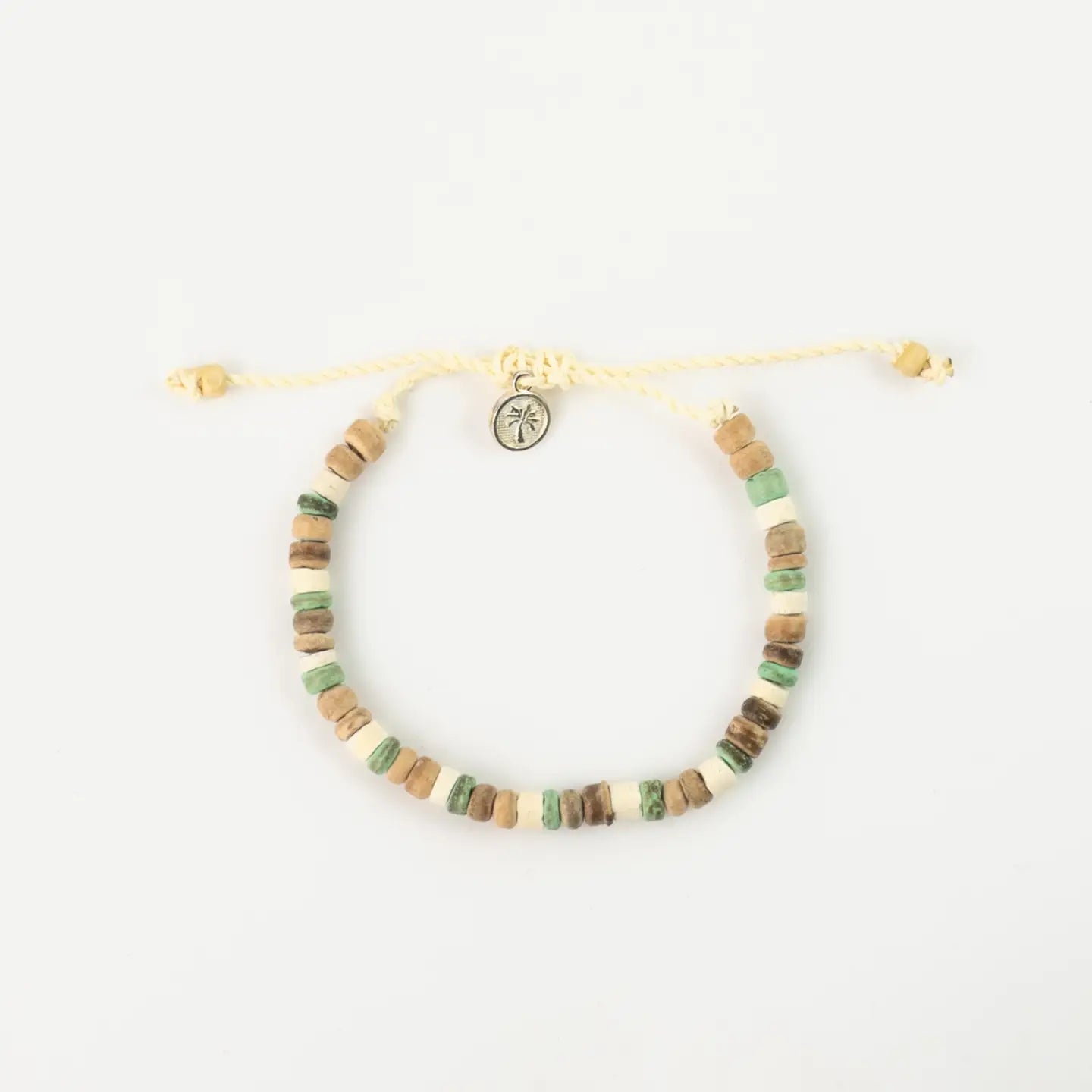 Laut Kokosholz-Perlenfußkettchen