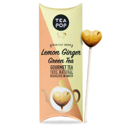 TEA POP Lemon Ginger Green Tea