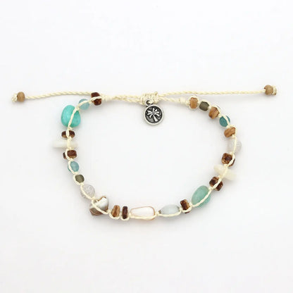 Nixie Perlenarmband mit Samenmotiv