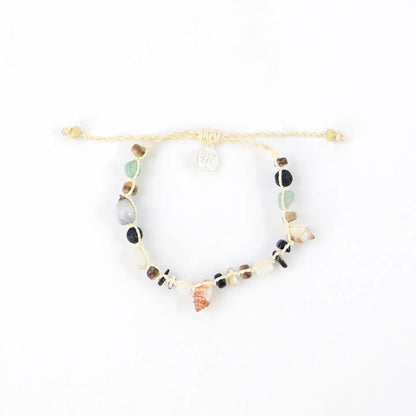 Nixie Perlenarmband mit Samenmotiv