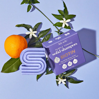 Purple Toning Solid Shampoo-Riegel